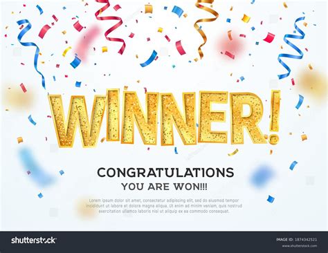 Congratulations to our biggest winner .
